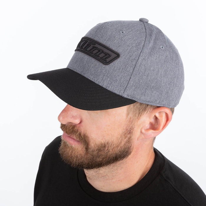 Klim Corp Hat in Gray Heather - Asphalt 2023