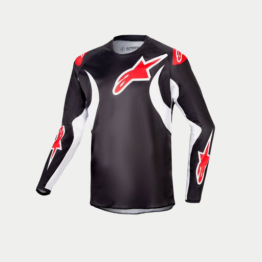 Alpinestars Racer Lucent Youth Jersey in Black/White