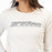 Klim Women's Frost Longsleeve T shirt in White - Dress Blues
