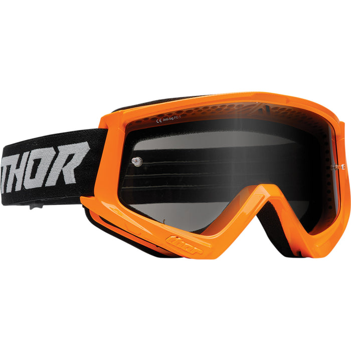 Thor Combat Sand Goggles in  Flo Orange/Gray 2022