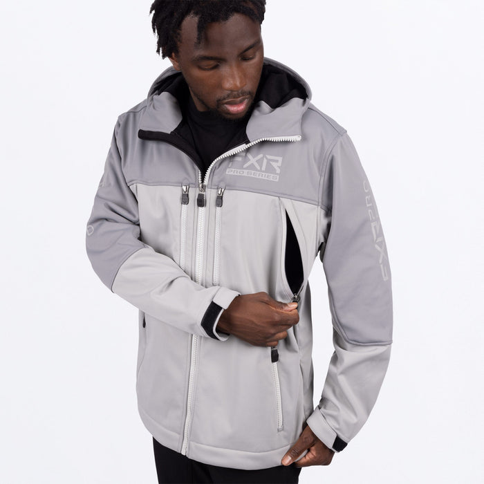 FXR Pro Softshell Jacket in Grey