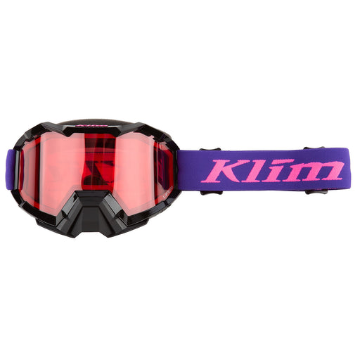 Viper Emblem Snow Googles in Heliotrope - Knockout Pink Pink Tint