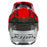Klim F5 AMP Helmets - ECE in Fiery Red - Metallic Silver