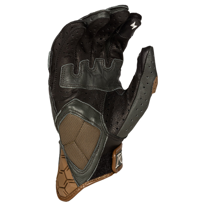 Klim Badlands Aero Pro Short Gloves in Peyote - Potter's Clay 2022