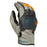 KLIM Badlands Aero Pro Short Gloves in Petrol - Strike Orange