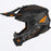 FXR Helium Race Div Helmet with D-ring in Black/Orange