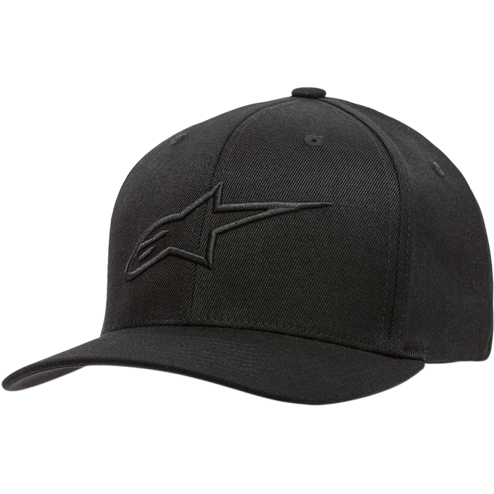 Alpinestars Ageless Curve Hats in Black/Black 2022