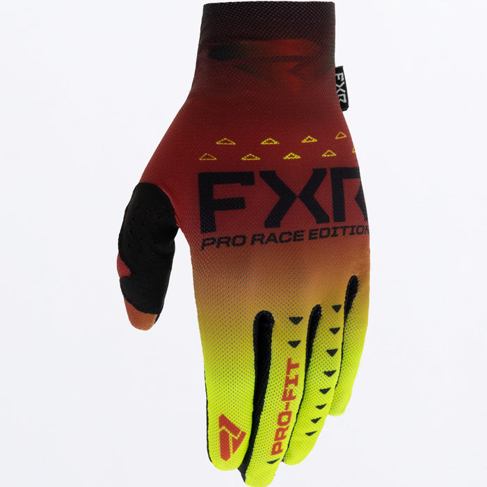 FXR Pro-fit Air MX Gloves in Ignition
