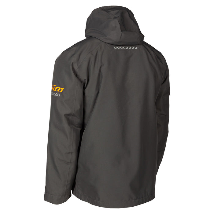 Klim Kompound Jacket in Asphalt - Strike Orange 2022