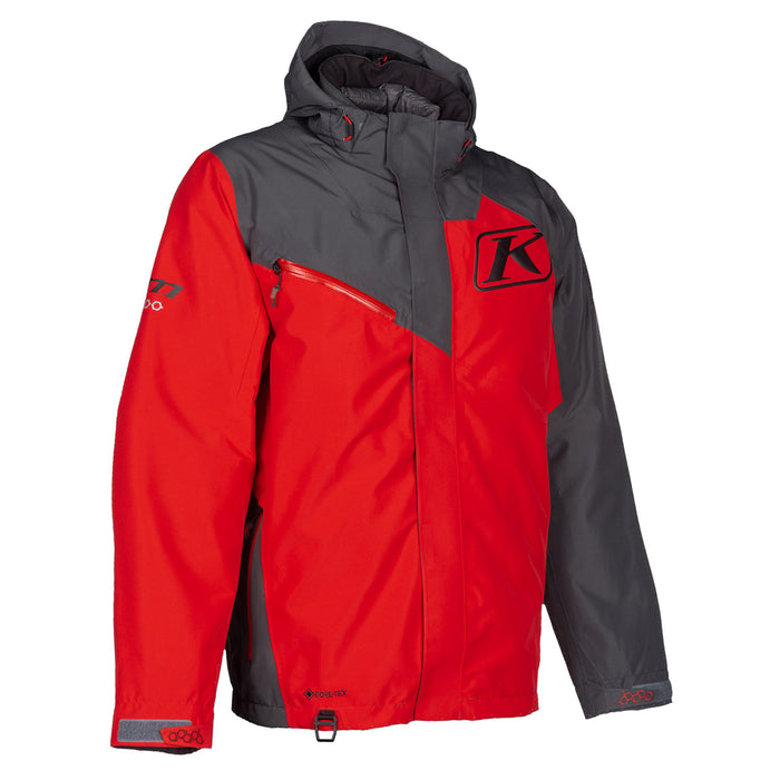 Klim Kompound Jacket in High Risk Red - Asphalt - 2021