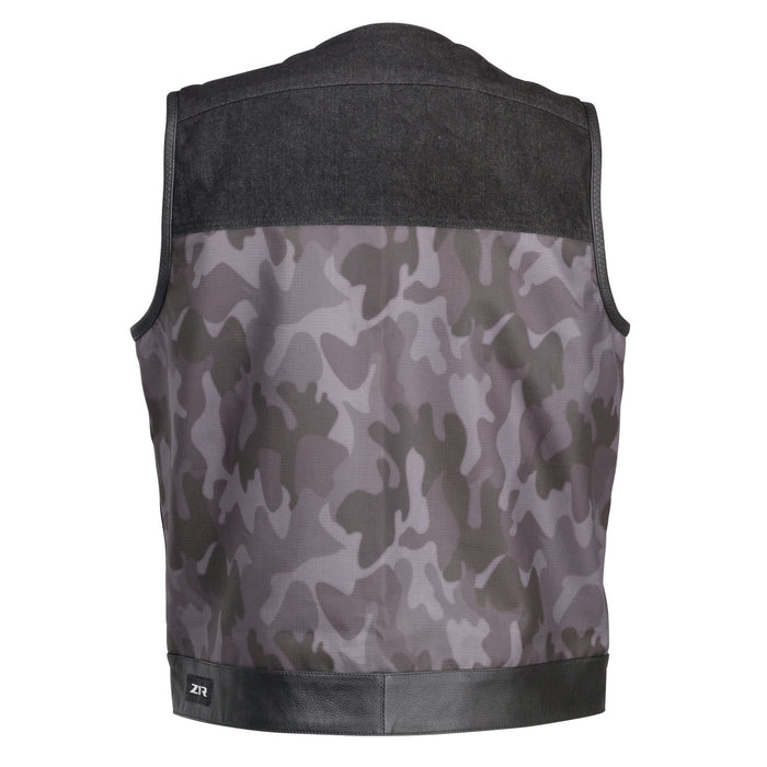 Z1R Nightfire Camo Vest in Black/Gray Camo