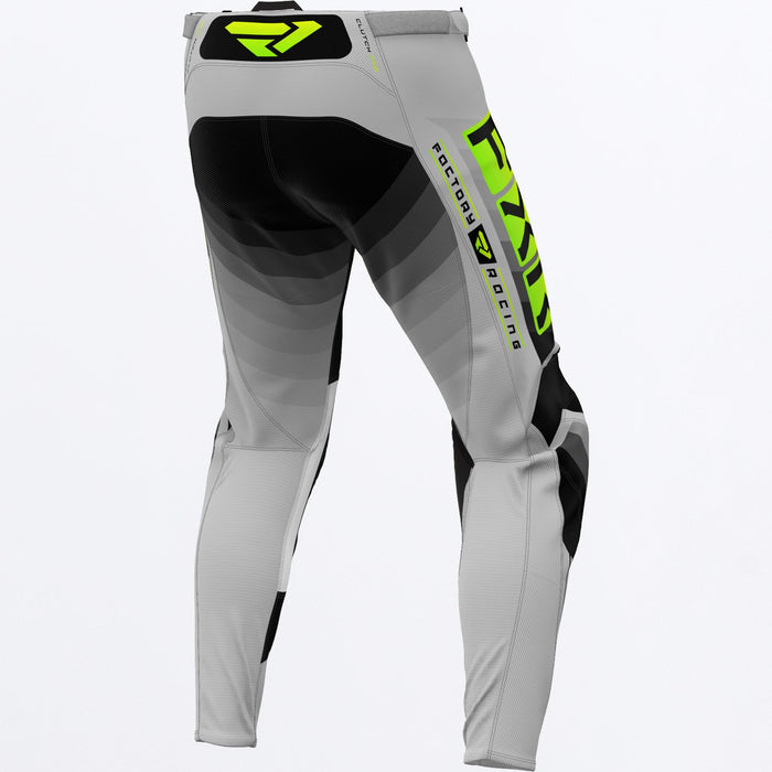 FXR Clutch Pro MX Pants in Grey/Hi Vis