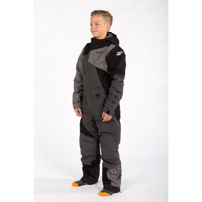 Klim Railslide One-piece Youth Monosuit in Black - Asphalt
