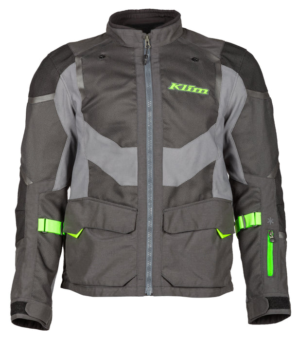 KLIM Baja S4 Jacket in Gray - Electrik Gecko