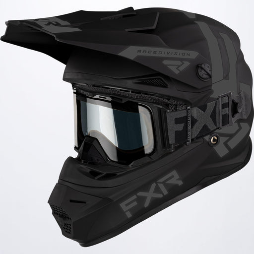 FXR Legion QRS Youth Helmet in Black Ops