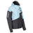 Klim Alpine Jacket in Asphalt - Crystal Blue