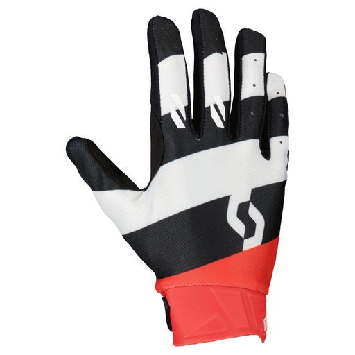 Scott Evo Race Gloves in White/Red