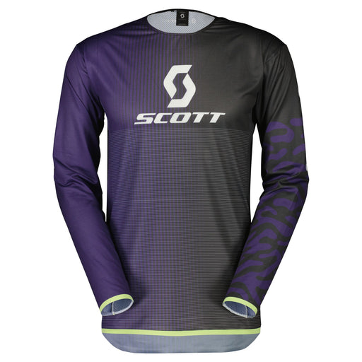 Scott Podium Pro Jerseys in Dark Purple/Mint Green