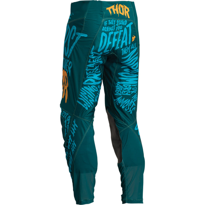 Thor Youth Pulse Counting Sheep Pants in Teal/Tangerine 2022