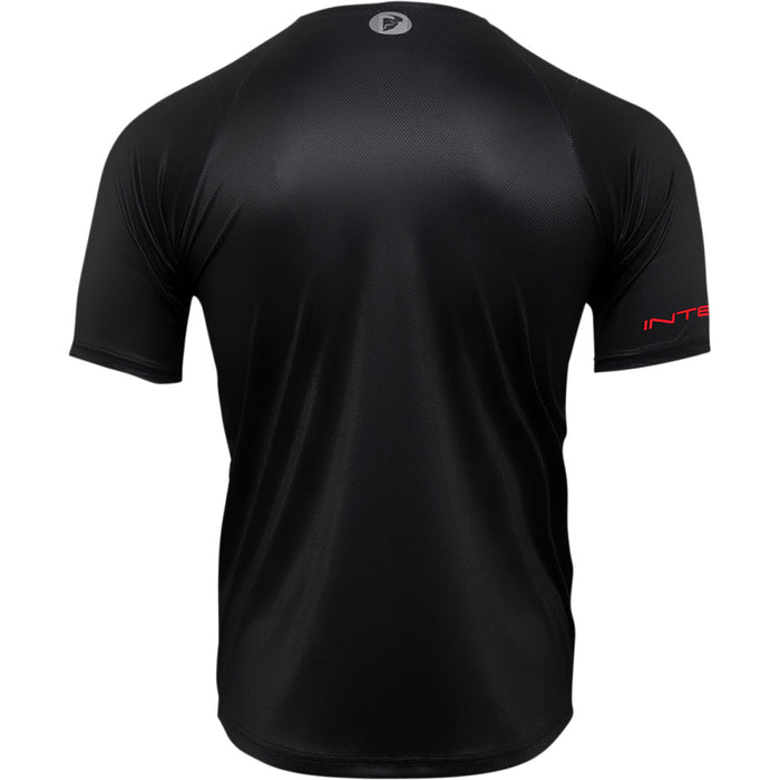 Thor Intense Assist Chex MTB Short-sleeve Jersey in Black/Gray