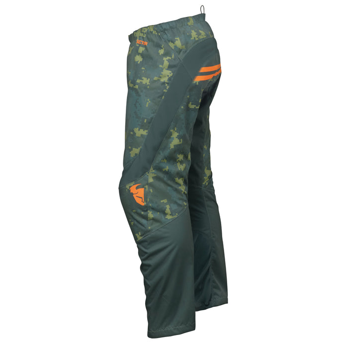 Thor Sector Digi Youth Pants in Forest Green/Camo