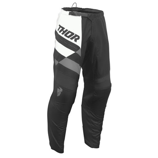Thor Sector Checker Youth Pants in Black/Gray