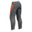 Thor Sector Checker Youth Pants in Charcoal/Orange