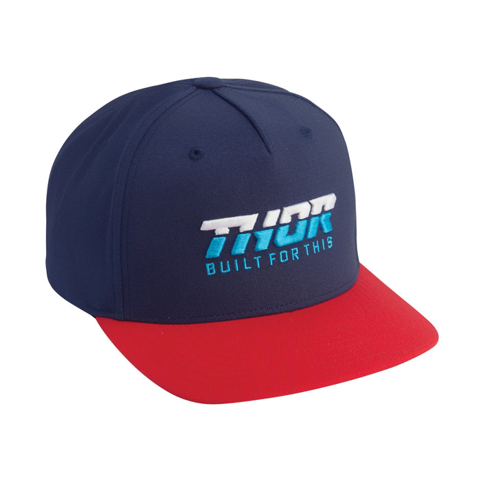THOR Segment Hats in Navy/Red