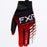 FXR Prime MX Gloves in Red/Black/White