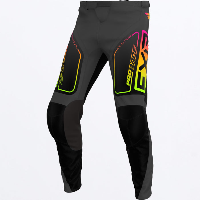 FXR Clutch MX Pants in Black/Sherbert