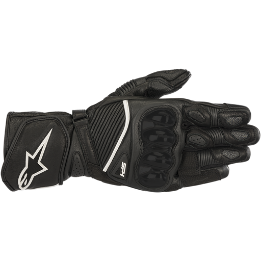 Alpinestars SP-1 V2 Leather Gloves in Black
