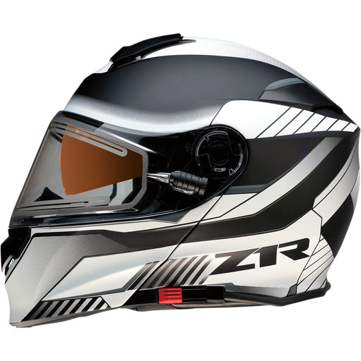 Z1R Solaris Scythe Electric Snow Helmet in White/Black