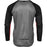 Thor Intense Assist MTB Long-sleeve Jersey in Black/Heather Gray