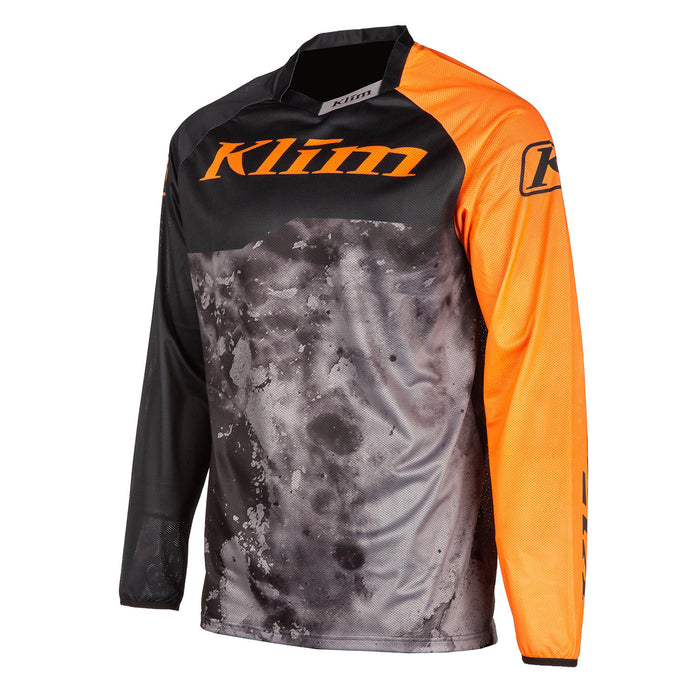 Klim XC Lite Corrosion Jersey in Strike Orange