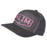 FXR Ocane Hat in Asphalt - Knockout Pink