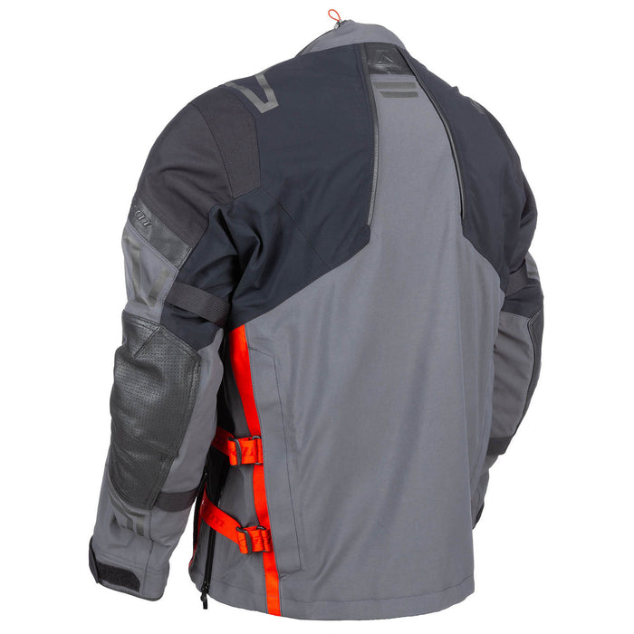 Klim Latitude Jacket in Asphalt - Redrock