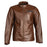 Klim Sixxer Leather Jackets in Sienna Brown