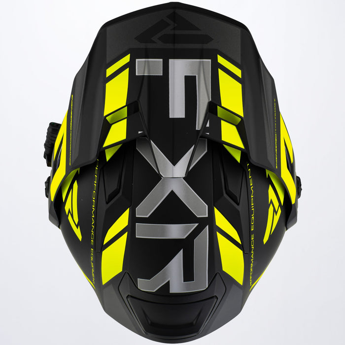FXR Maverick X Helmet in Black/Hi Vis