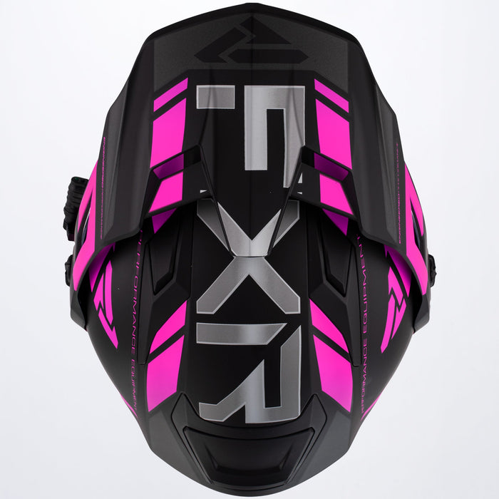 FXR Maverick X Helmet in Black/Fuchsia