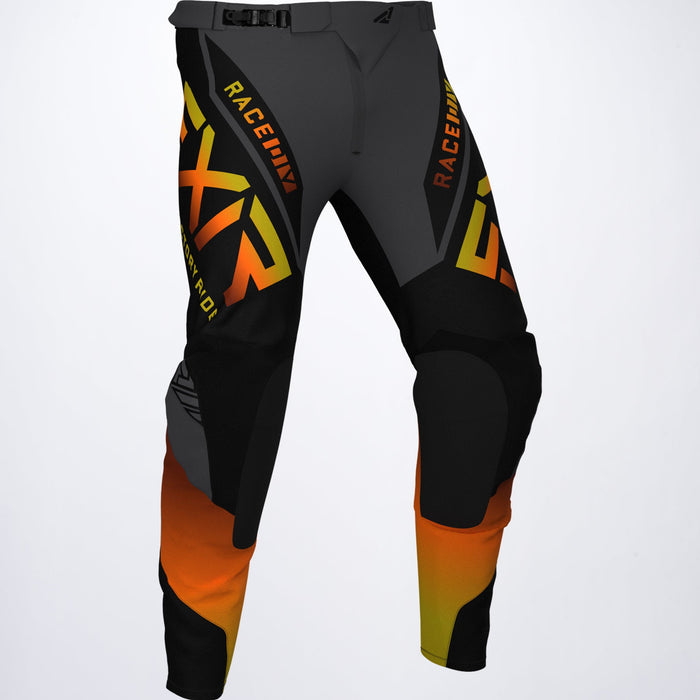 FXR Helium Pants in Inferno/Charcoal/Black - Front