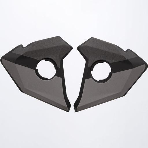 FXR Maverick Mod Helmet Side Covers in Black/Titanium