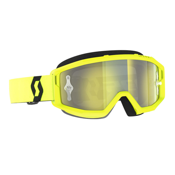 Scott Primal Goggles in Yellow/Black Yellow Chrome Works 2023