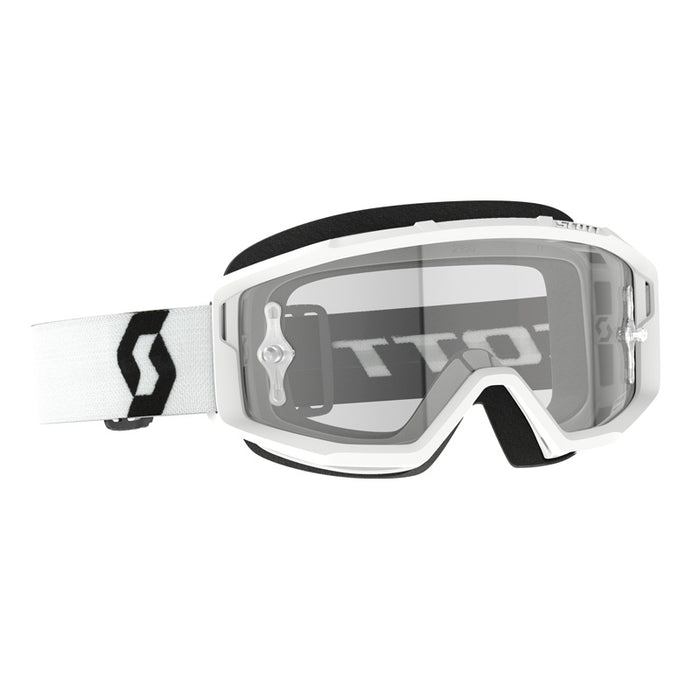 Scott Primal Goggles in White Clear Works 2023