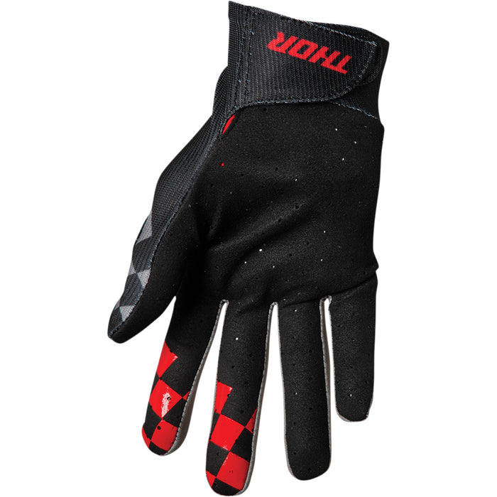 THOR Intense Assist Chex Gloves in Black/Gray