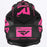FXR Helium Race Div Helmet with D-ring in Black/Electric Pink