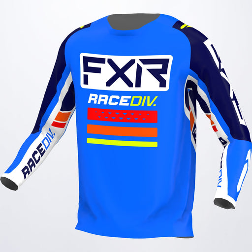 FXR Clutch Pro MX Youth Jersey in Cobalt Blue/White/Navy