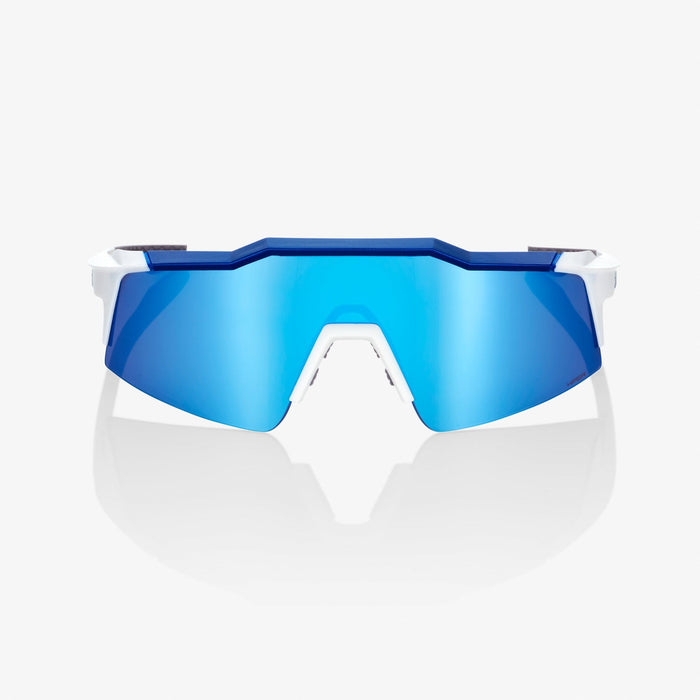 100% Speedcraft Sl Performance Sunglasses in White / Blue