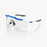 100% Speedcraft Sl Performance Sunglasses in White / Blue