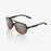 100% Kasia Aviator Sunglasses in Soft tact black/havana fade / HiPER silver mirror