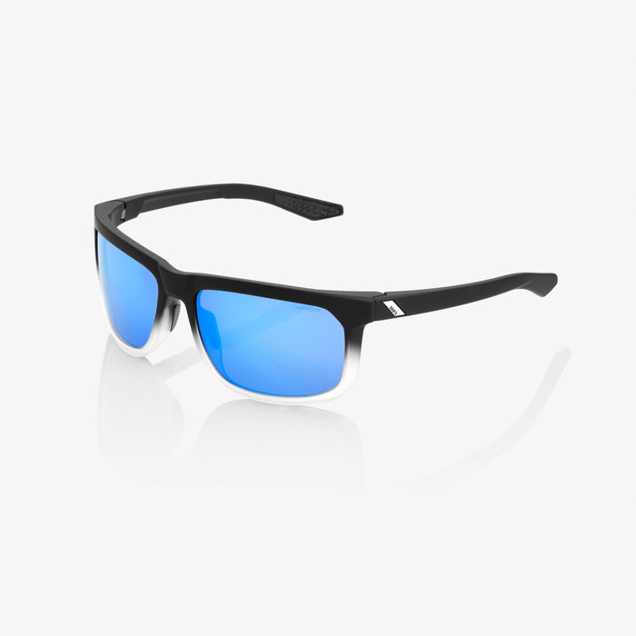100% Hakan Sunglasses in Black / Blue